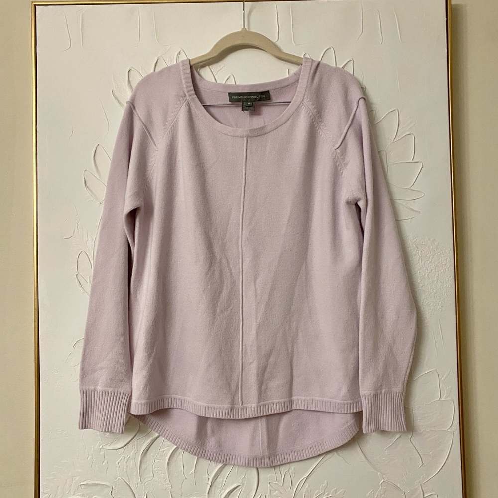 French Connection Lavender Long Sleeve Sweater